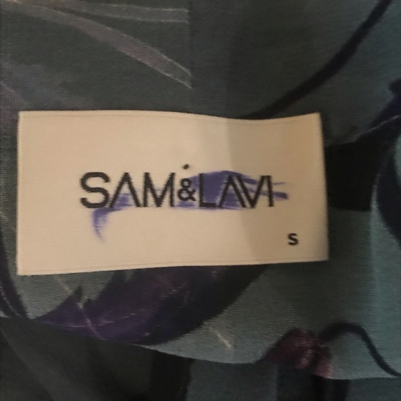 C5 SAM & LAVI Flowing Floral w/ Ruffles S - Picture 8 of 8